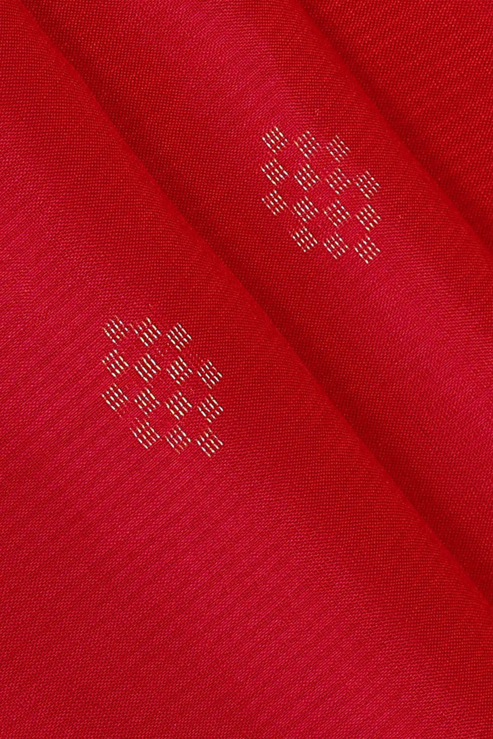 Image of Red Silk Saree